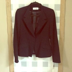 Navy Calvin Klein blazer jacket